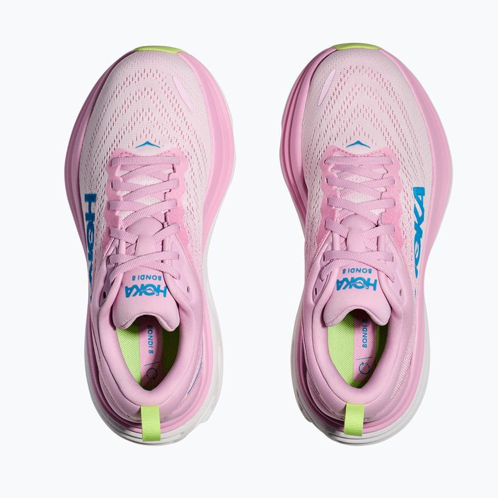 Кросівки для бігу жіночі HOKA Bondi 8 pink twilight/waterpark 5