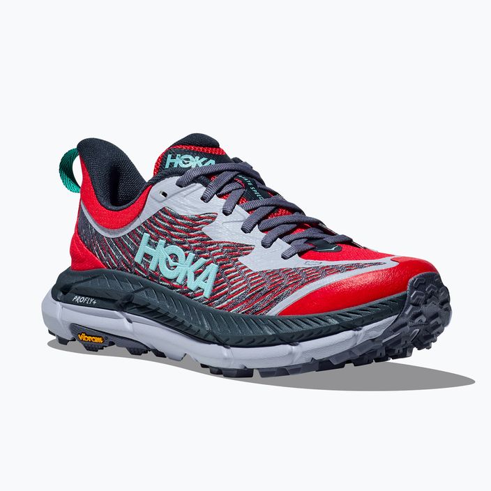 Кросівки для бігу чоловічі HOKA Mafate Speed 4 cerise/stormy skies