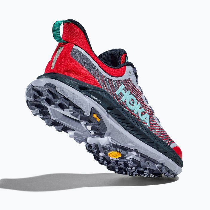 Кросівки для бігу чоловічі HOKA Mafate Speed 4 cerise/stormy skies 6