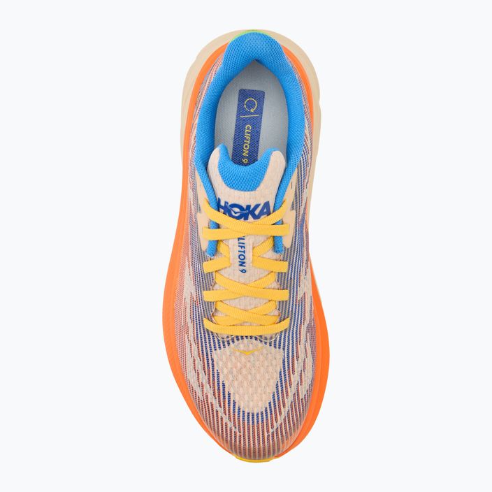 Кросівки для бігу дитячі HOKA Clifton 9 ultramarine/electric tangerine 5