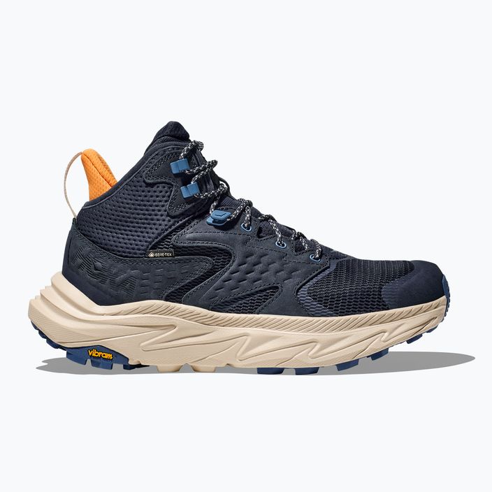 Черевики туристичні чоловічі HOKA Anacapa 2 Mid GTX varsity navy/oat milk 2