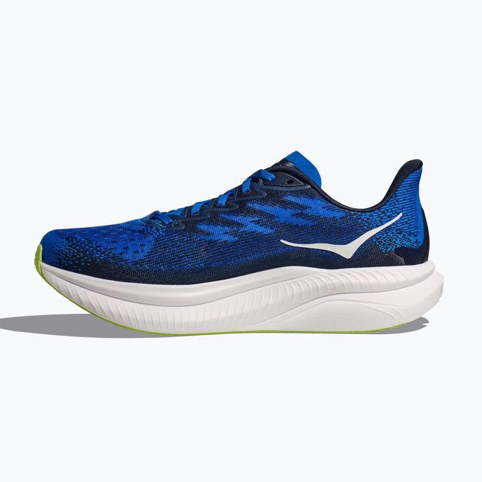 Кросівки для бігу чоловічі HOKA Mach 6 electric cobalt/varsity navy 3