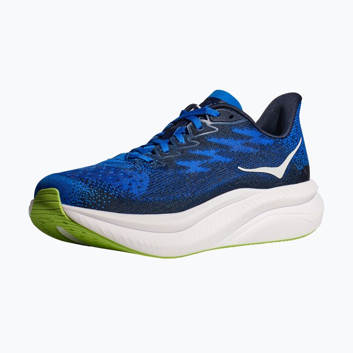 Кросівки для бігу чоловічі HOKA Mach 6 electric cobalt/varsity navy 5