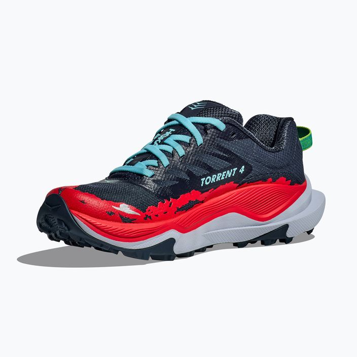 Чоловічі кросівки Hoka Torrent 4 stormy skies/cerise 5