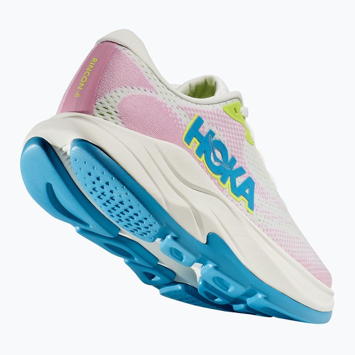 Жіночі бігові кросівки HOKA Rincon 4 frost/pink twilight 5