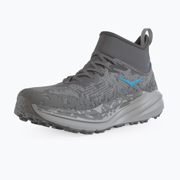 Чоловічі кросівки Hoka Speedgoat 6 MID GTX satellite grey/starry dust 4