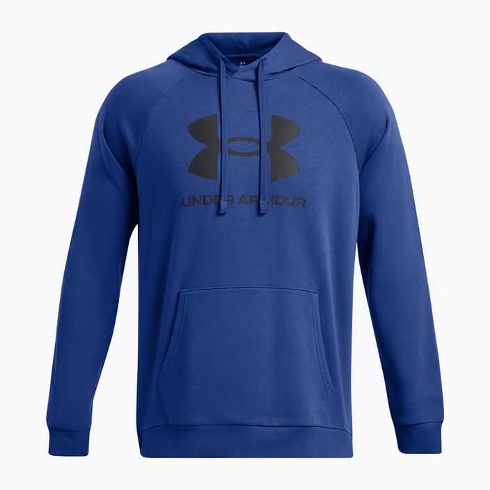 Чоловічий світшот Under Armour Rival Fleece Logo HD tech blue/midnight navy