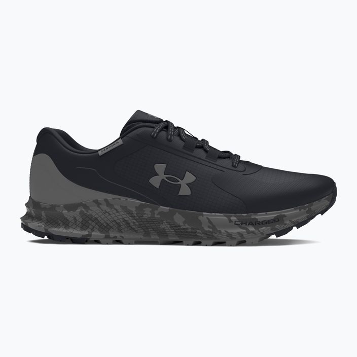 Кросівки для бігу чоловічі Under Armour Charged Bandit Trail 3 black/castlerock/white 2