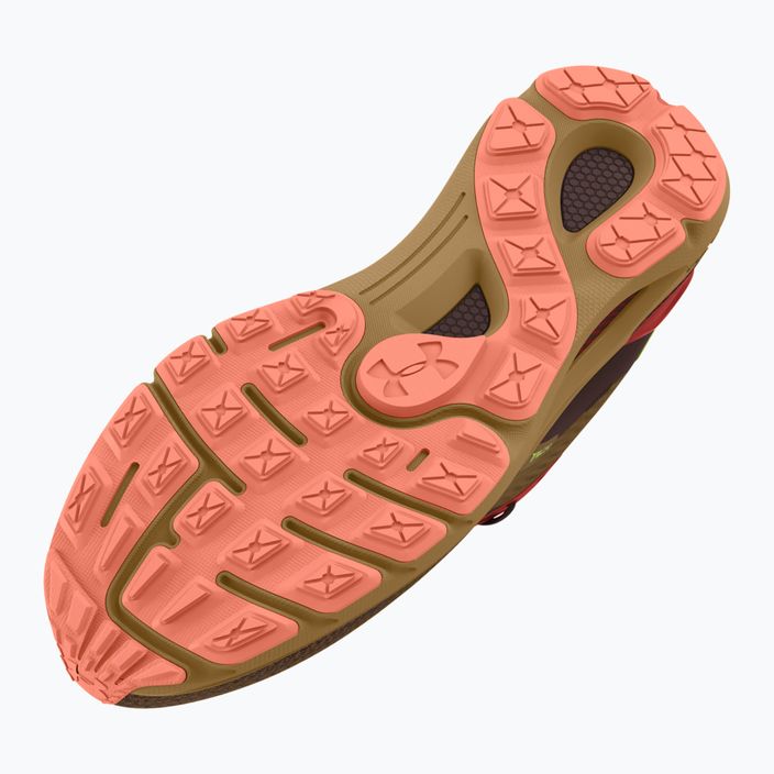 Кросівки для бігу чоловічі Under Armour Sonic Trail coyote/earthen orange/flare orange 5