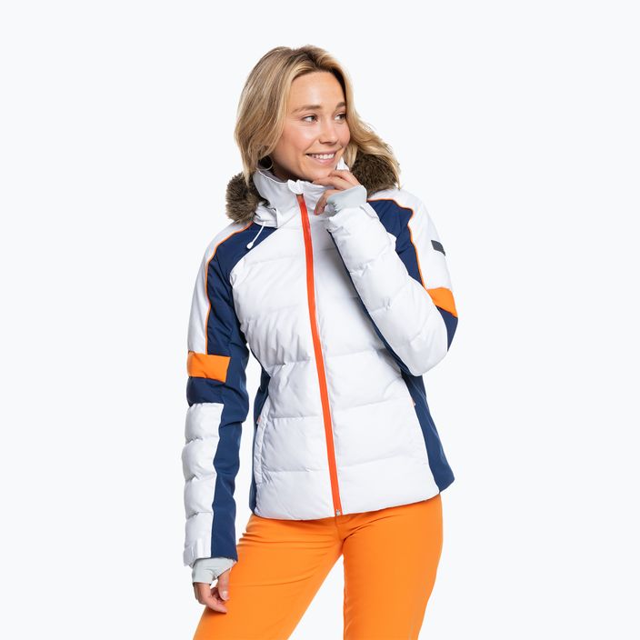Куртка для сноуборду жіноча Roxy Snowblizzard біла ERJTJ03349