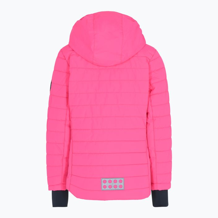 Куртка лижна дитяча LEGO Lwjazmine 708 рожева 11010266 2