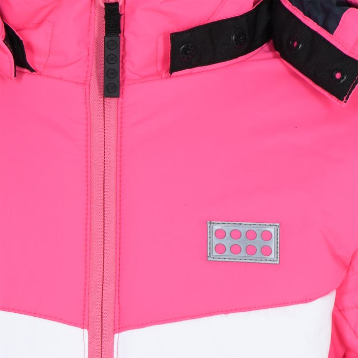 Куртка лижна дитяча LEGO Lwjazmine 708 рожева 11010266 4
