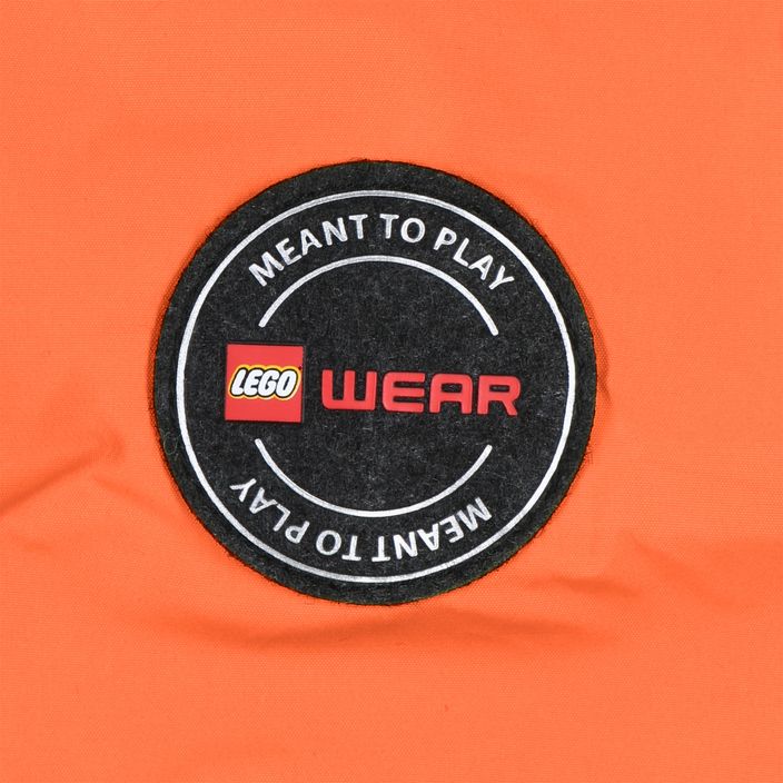 Куртка лижна дитяча LEGO Lwjipe 706 оранжева 22879 5