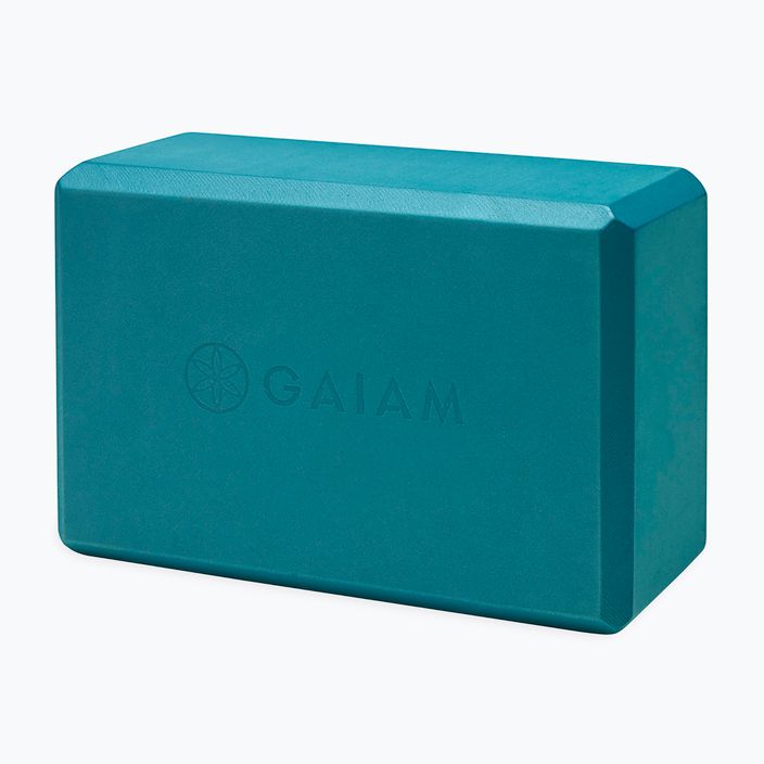 Блок для йоги  Gaiam синій 59181