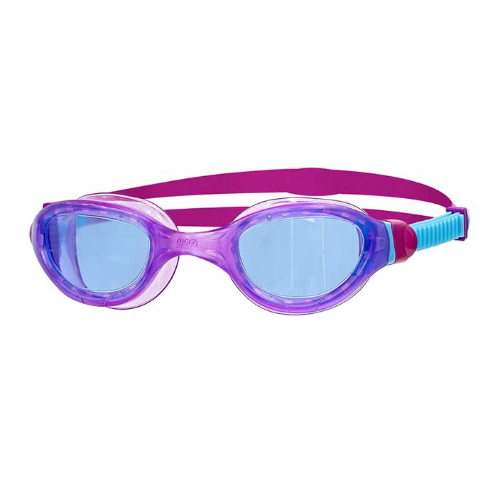 Окуляри для плавання дитячі Zoggs Phantom 2.0 purple/blue/tint blue 461312 2