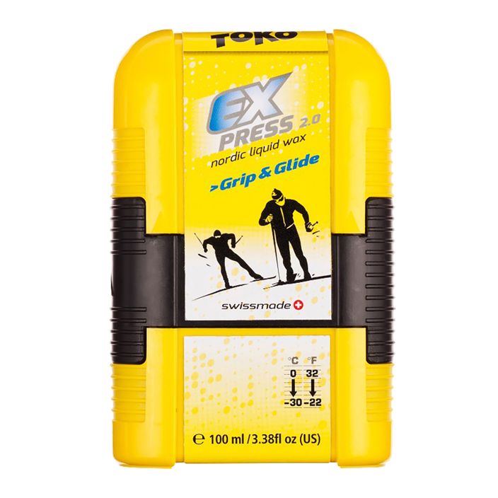 Мастило для лиж TOKO Express Grip & Glide Pocket 100ml 5509265 2