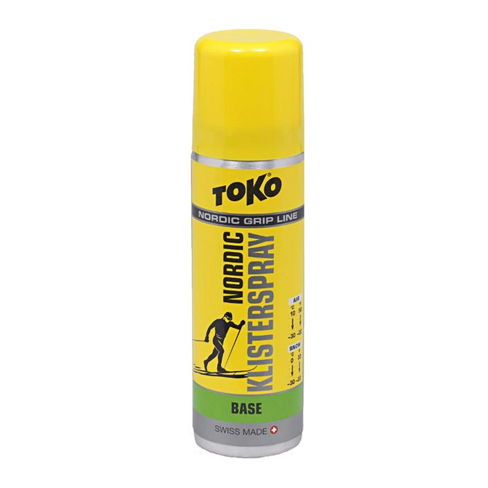 Мастило для бігових лиж TOKO Nordic Klister Spray Base Green 70ml 5508795 2