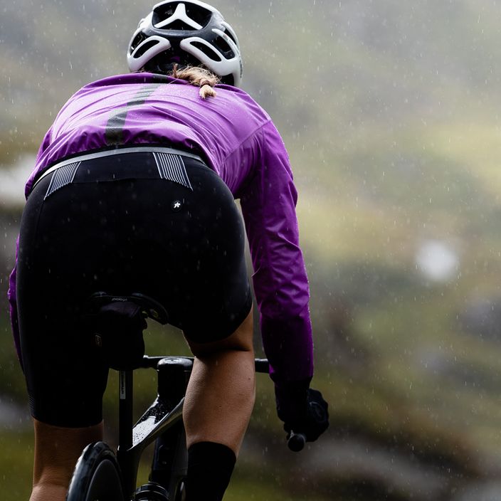 Куртка велосипедна жіноча ASSOS Dyora RS Rain фіолетова 12.32.372.4B 5
