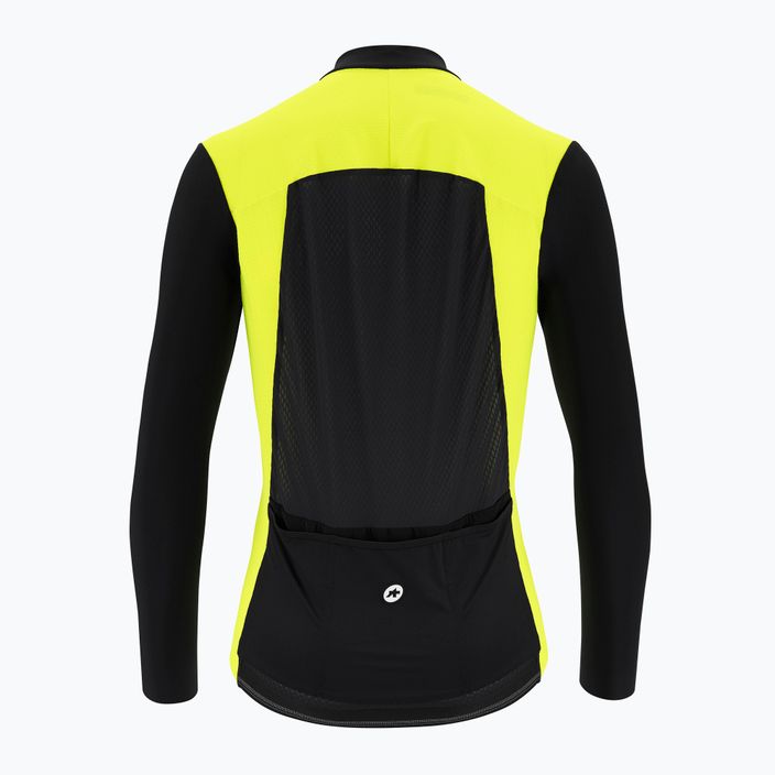Куртка велосипедна чоловіча ASSOS Mille GTS C2 Spring Fall fluorescent yellow 4