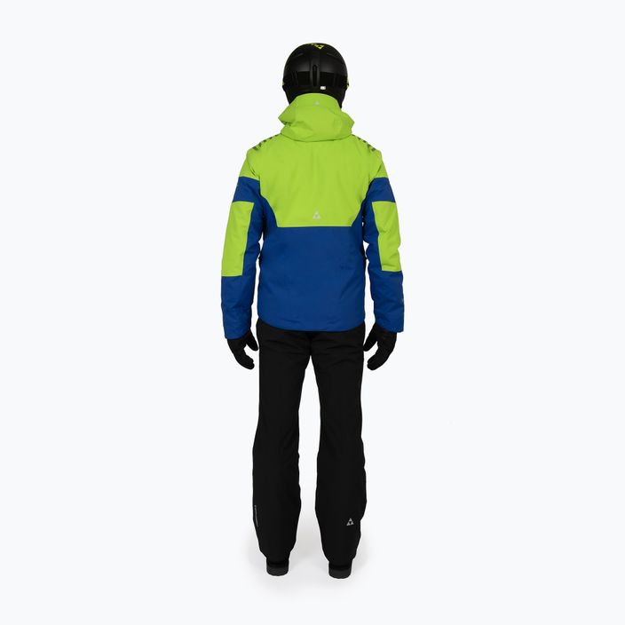 Чоловіча лижна куртка Fischer Semmering світло-зелена 3