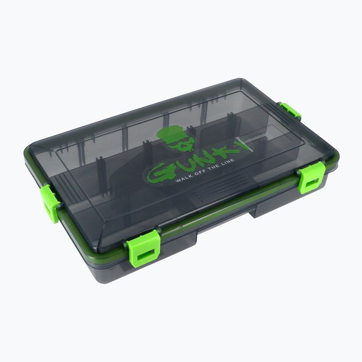 Коробка GUNKI Waterproof Box Lures M зелена 64865