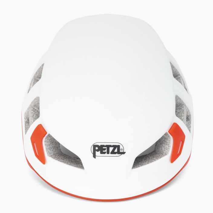 Шолом альпіністський Petzl Meteor біло-помаранчевий A071AA02 2