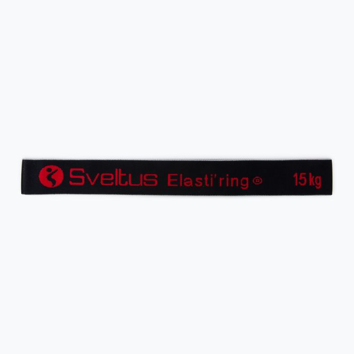 Гумка для вправ Sveltus Elasti'ring чорна 0155
