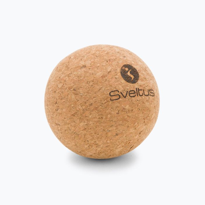 М'яч для масажу Sveltus Cork Massage коричневий 0477