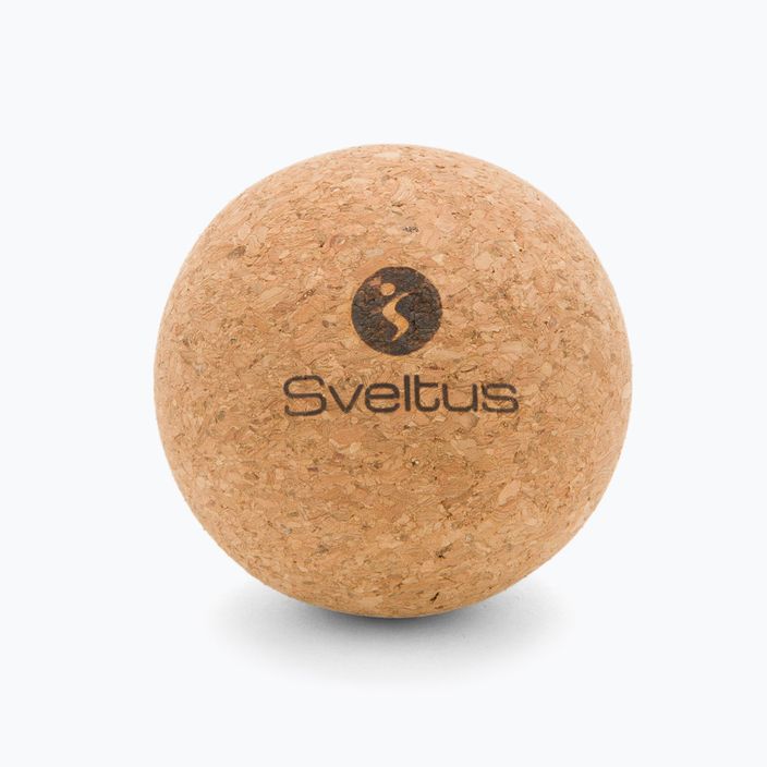 М'яч для масажу Sveltus Cork Massage коричневий 0477 2