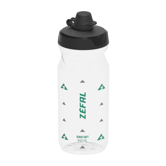 Пляшка велосипедна Zefal Sense Soft 65 No-Mud 650 мл translucent 2