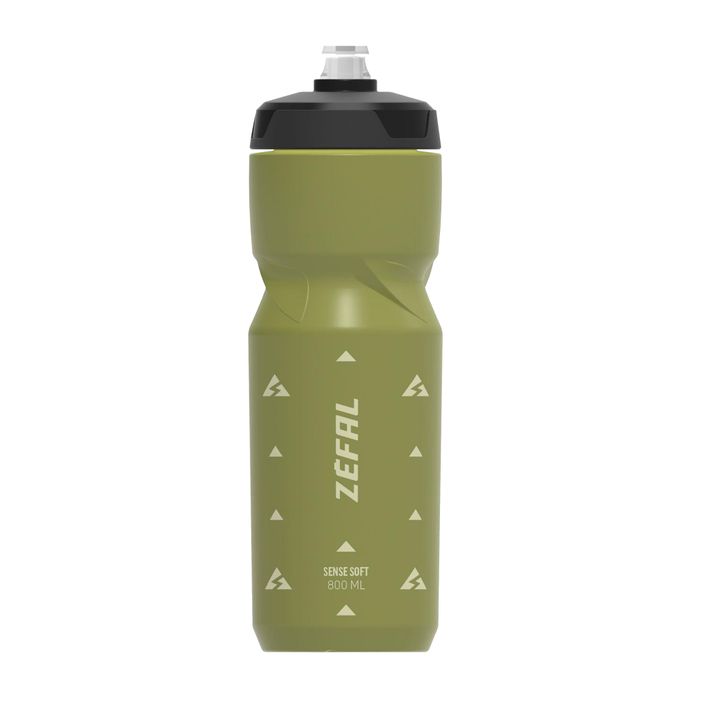 Пляшка велосипедна Zefal Sense Soft 80 Bottle зелена ZF-157M 2