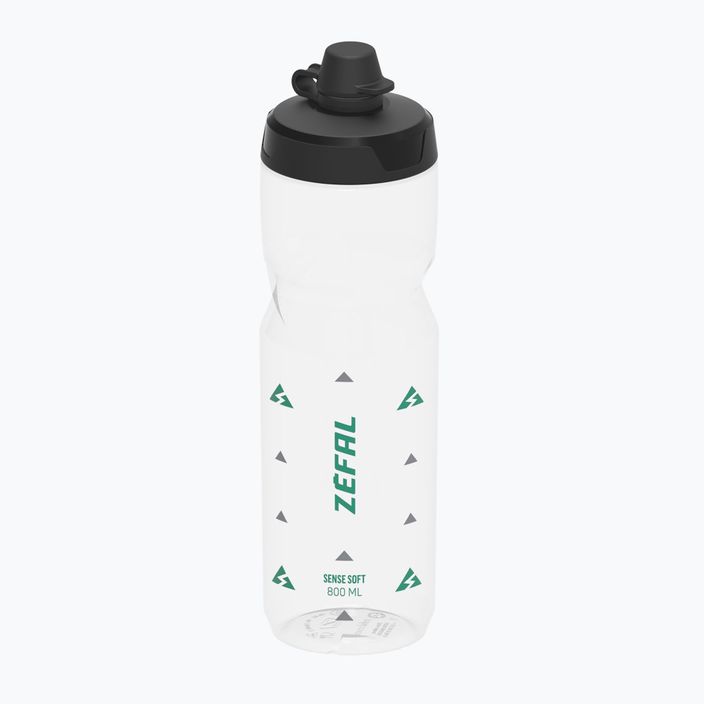 Пляшка велосипедна Zefal Sense Soft 80 No-Mud 800 мл translucent