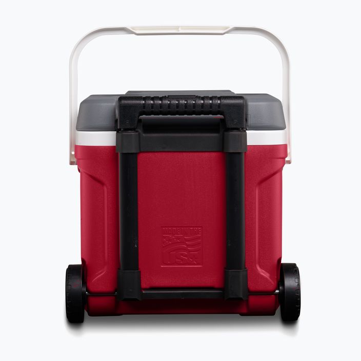 Холодильник туристичний Igloo Latitude 16 Qt Roller 15 л industrial red/ meteorite 4