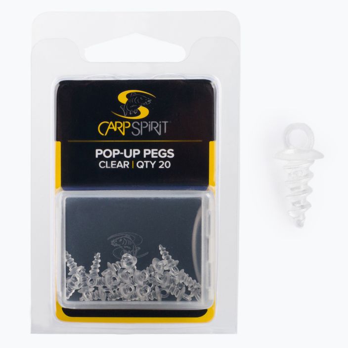 Гвинти для приманок Carp Spirit Pop-Up Pegs прозорі ACS010284