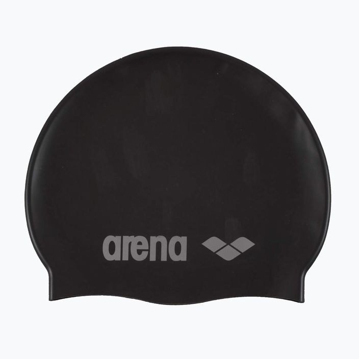 Шапочка для плавання arena Classic Silicone black/silver 2