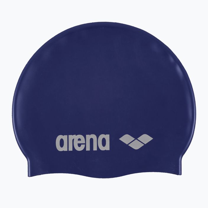 Шапочка для плавання arena Classic Silicone denim/silver 2