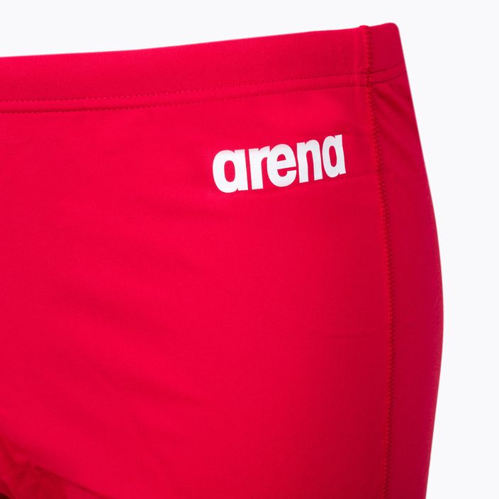 Плавки чоловічі Arena Solid Short red/white 3