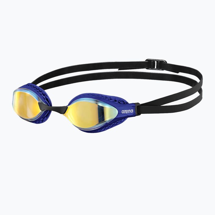 Окуляри для плавання Arena Air-Speed Mirror yellow copper/blue 6