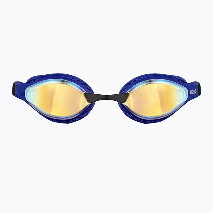 Окуляри для плавання Arena Air-Speed Mirror yellow copper/blue 7