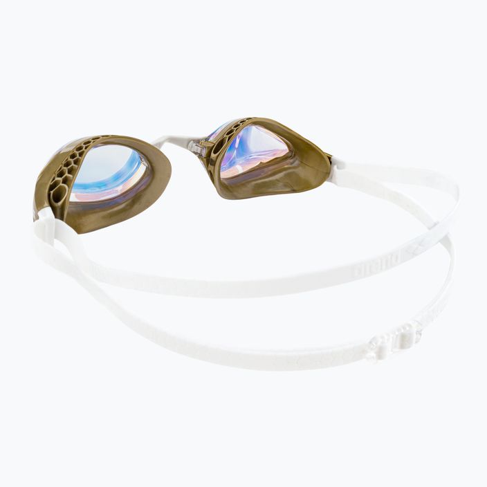 Окуляри для плавання Arena Air-Speed Mirror yellow copper/gold/multi 4