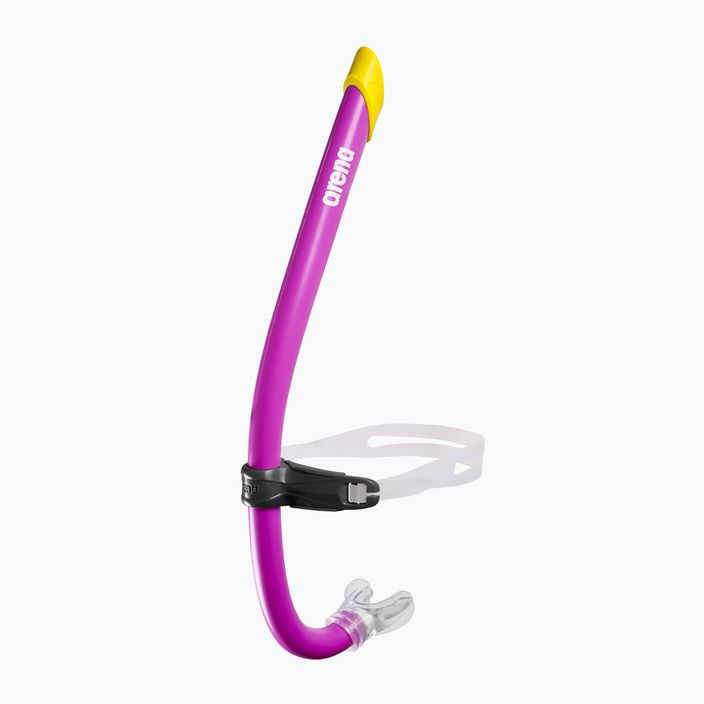 Трубка для плавання фронтальна Arena Swim Snorkel Pro III pink