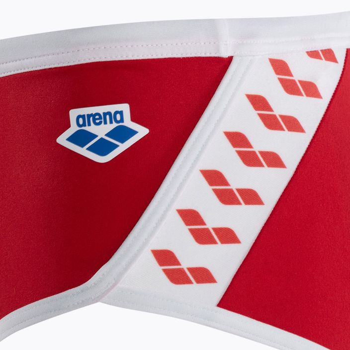 Плавки чоловічі Arena Icons Swim Low Waist Short Solid red/white 3