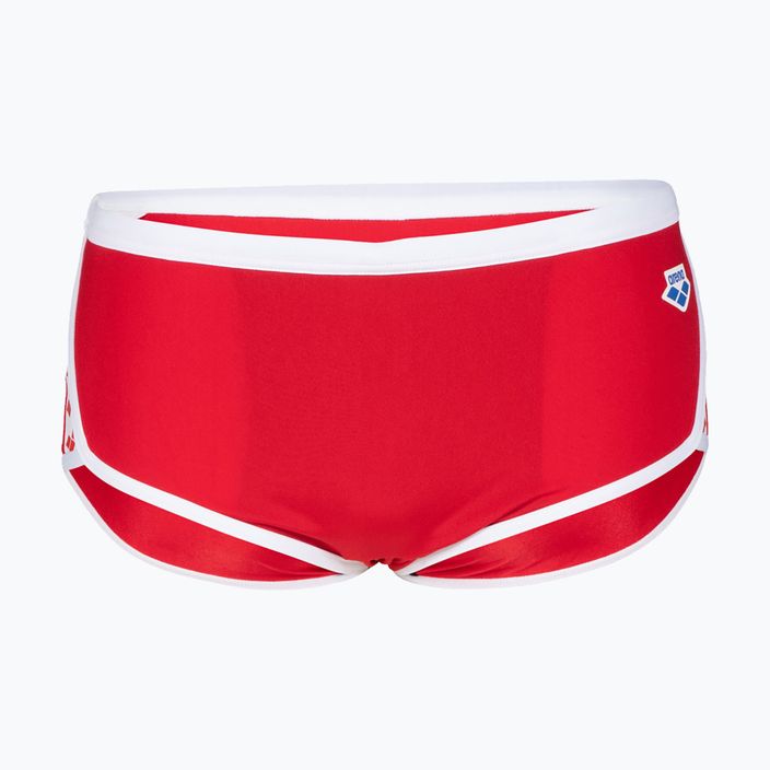 Плавки чоловічі Arena Icons Swim Low Waist Short Solid red/white 4