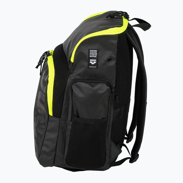 Рюкзак для плавання arena Spiky III 35 l dark smoke/neon yellow 3