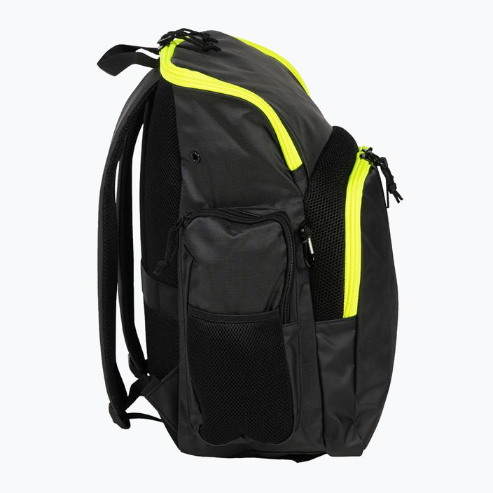 Рюкзак для плавання arena Spiky III 35 l dark smoke/neon yellow 4