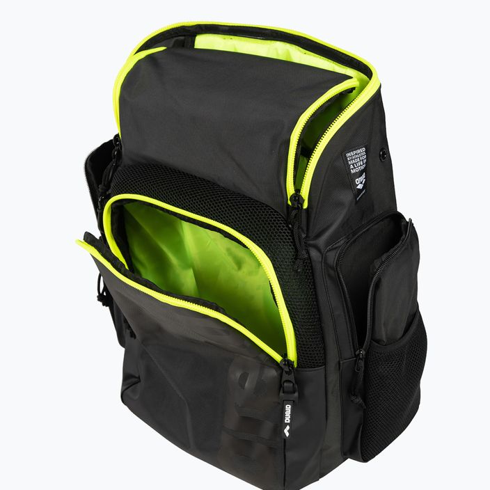 Рюкзак для плавання arena Spiky III 35 l dark smoke/neon yellow 5