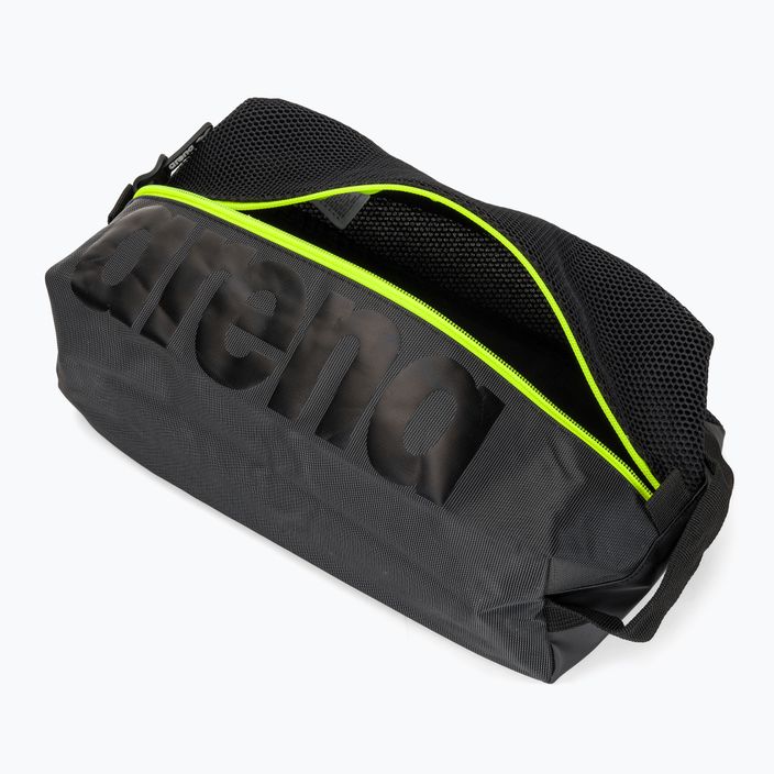 Косметичка Arena Spiky III Pocket Bag dark smoke/neon yellow 4