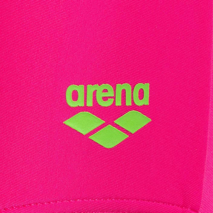 Купальник суцільний дитячий Arena  Swim Pro Back Logo freak rose/soft green 3