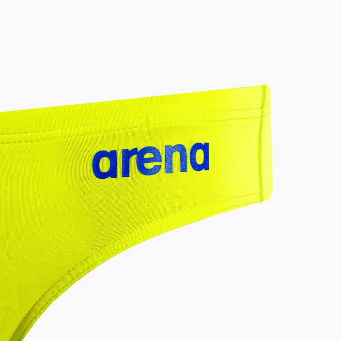 Плавки чоловічі Arena Team Swim Briefs Solid soft green/neon blue 3