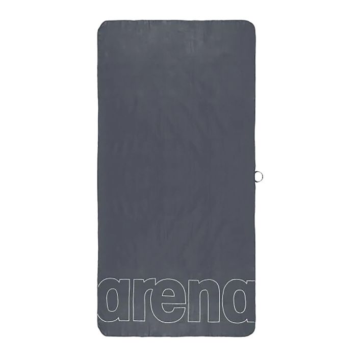 Arena Smart Plus Рушник для тренажерного залу сірий/білий 2